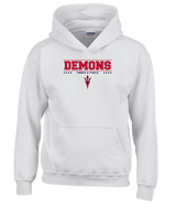 Lugoff Elgin HS Track & Field Border - Cotton Hoodie