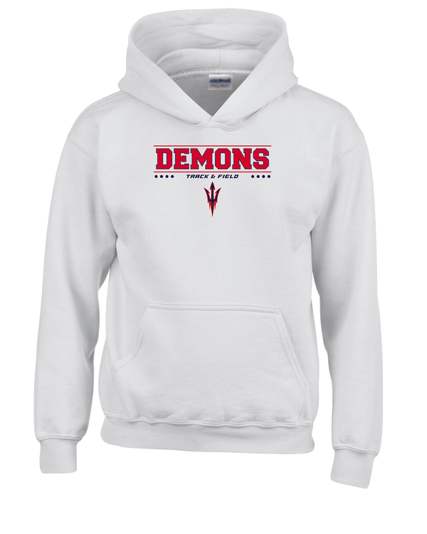 Lugoff Elgin HS Track & Field Border - Cotton Hoodie