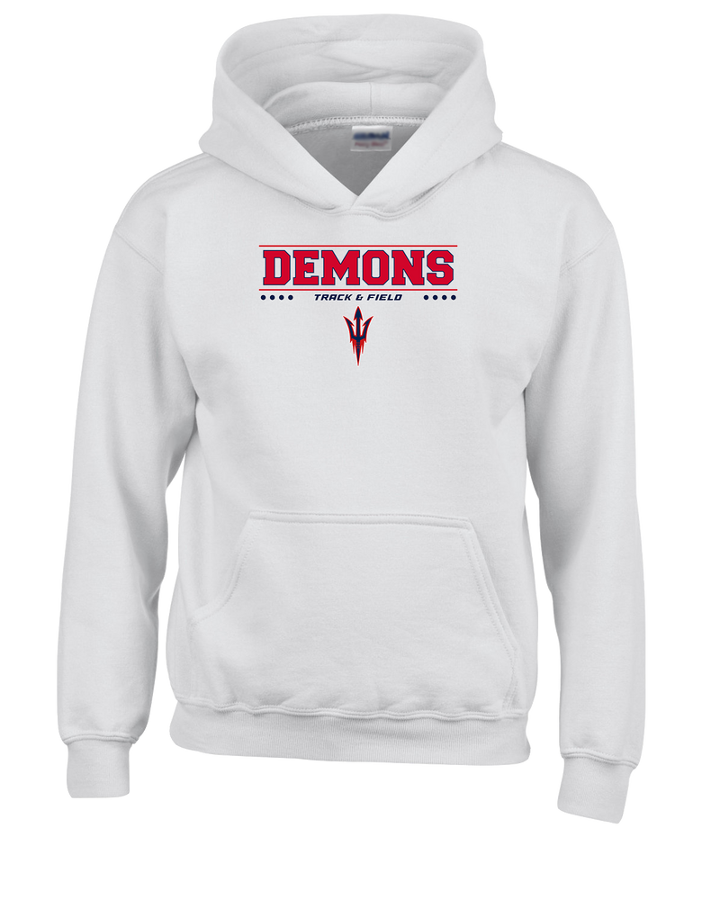 Lugoff Elgin HS Track & Field Border - Cotton Hoodie