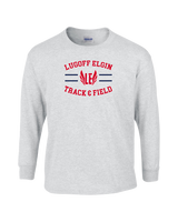 Lugoff Elgin HS Track & Field Curve - Mens Cotton Long Sleeve