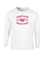 Lugoff Elgin HS Track & Field Curve - Mens Cotton Long Sleeve