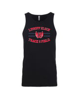 Lugoff Elgin HS Track & Field Curve - Mens Tank Top