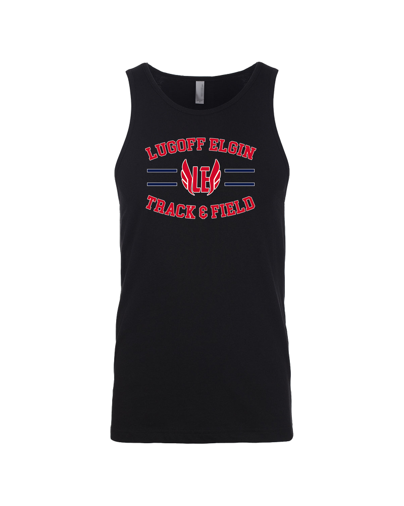 Lugoff Elgin HS Track & Field Curve - Mens Tank Top