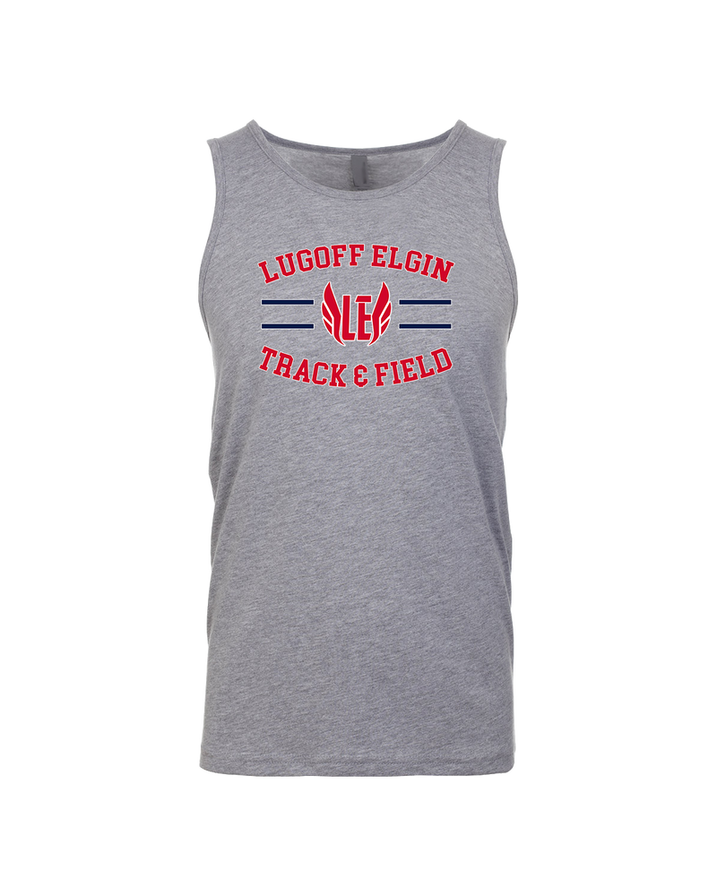 Lugoff Elgin HS Track & Field Curve - Mens Tank Top