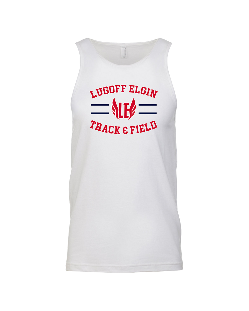 Lugoff Elgin HS Track & Field Curve - Mens Tank Top