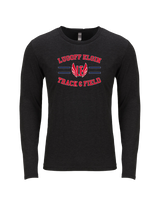 Lugoff Elgin HS Track & Field Curve - Tri Blend Long Sleeve