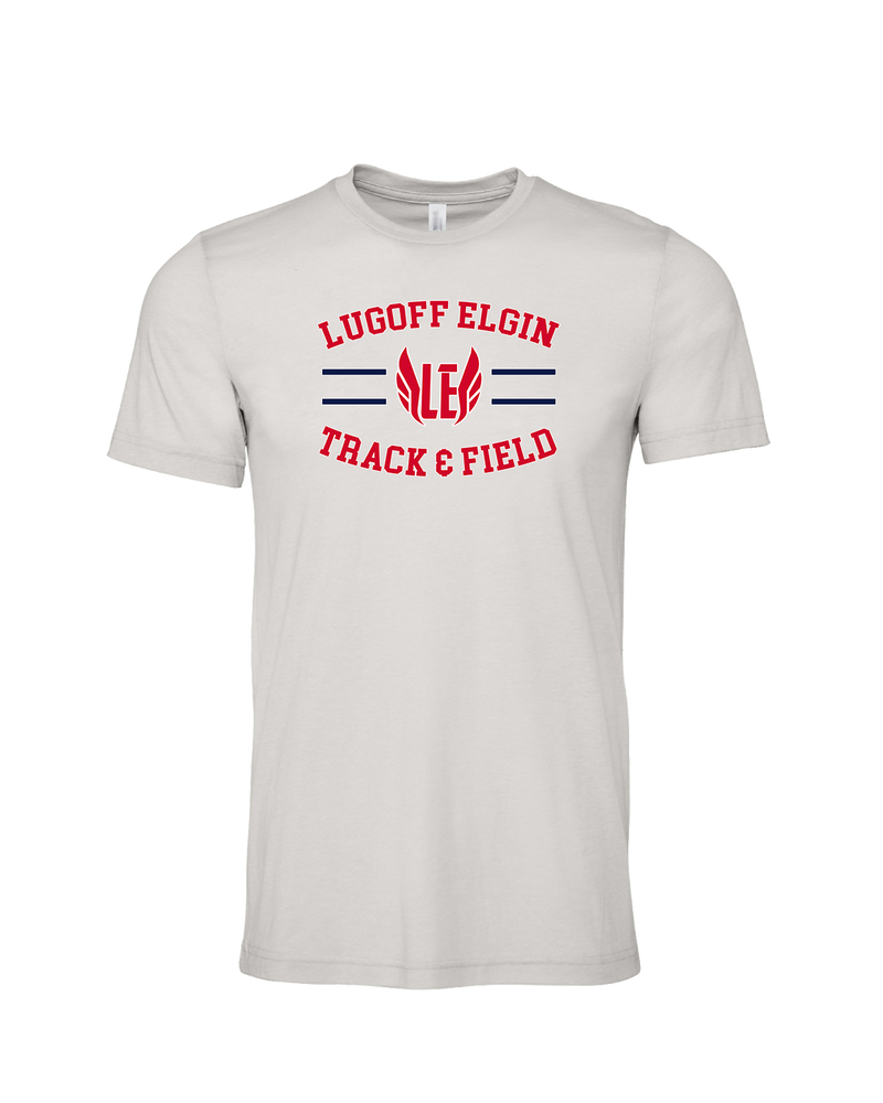 Lugoff Elgin HS Track & Field Curve - Mens Tri Blend Shirt