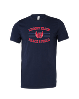 Lugoff Elgin HS Track & Field Curve - Mens Tri Blend Shirt