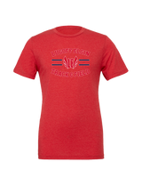 Lugoff Elgin HS Track & Field Curve - Mens Tri Blend Shirt