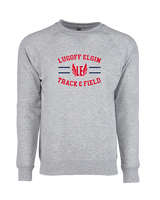 Lugoff Elgin HS Track & Field Curve - Crewneck Sweatshirt