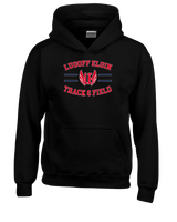 Lugoff Elgin HS Track & Field Curve - Cotton Hoodie