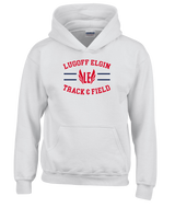 Lugoff Elgin HS Track & Field Curve - Cotton Hoodie