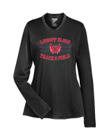 Lugoff Elgin HS Track & Field Curve - Womens Performance Long Sleeve