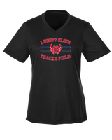 Lugoff Elgin HS Track & Field Curve - Womens Performance Shirt