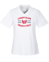 Lugoff Elgin HS Track & Field Curve - Womens Performance Shirt