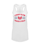 Lugoff Elgin HS Track & Field Curve - Womens Tank Top