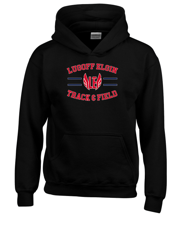 Lugoff Elgin HS Track & Field Curve - Youth Hoodie