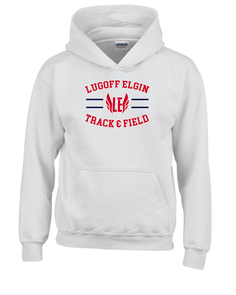 Lugoff Elgin HS Track & Field Curve - Youth Hoodie