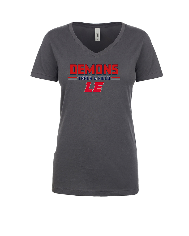 Lugoff Elgin HS Track & Field Keen - Womens V-Neck