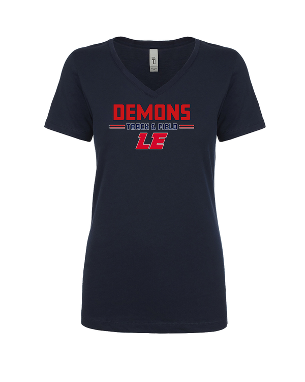 Lugoff Elgin HS Track & Field Keen - Womens V-Neck