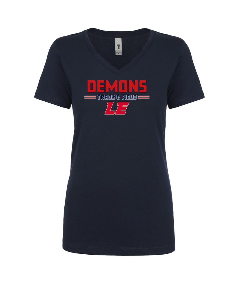 Lugoff Elgin HS Track & Field Keen - Womens V-Neck