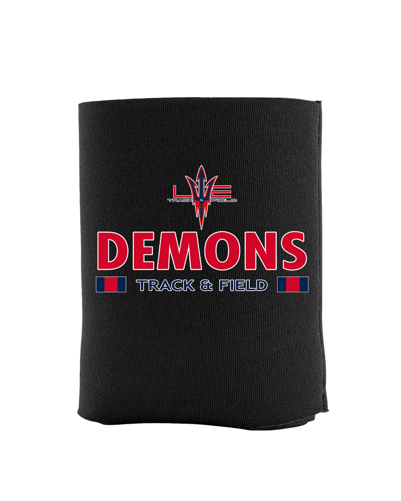 Lugoff Elgin HS Track & Field Stacked - Koozie