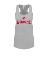 Lugoff Elgin HS Track & Field Stacked - Womens Tank Top