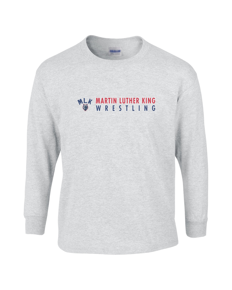 MLK HS  Wrestling Basic - Mens Cotton Long Sleeve