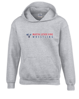 MLK HS  Wrestling Basic - Youth Hoodie