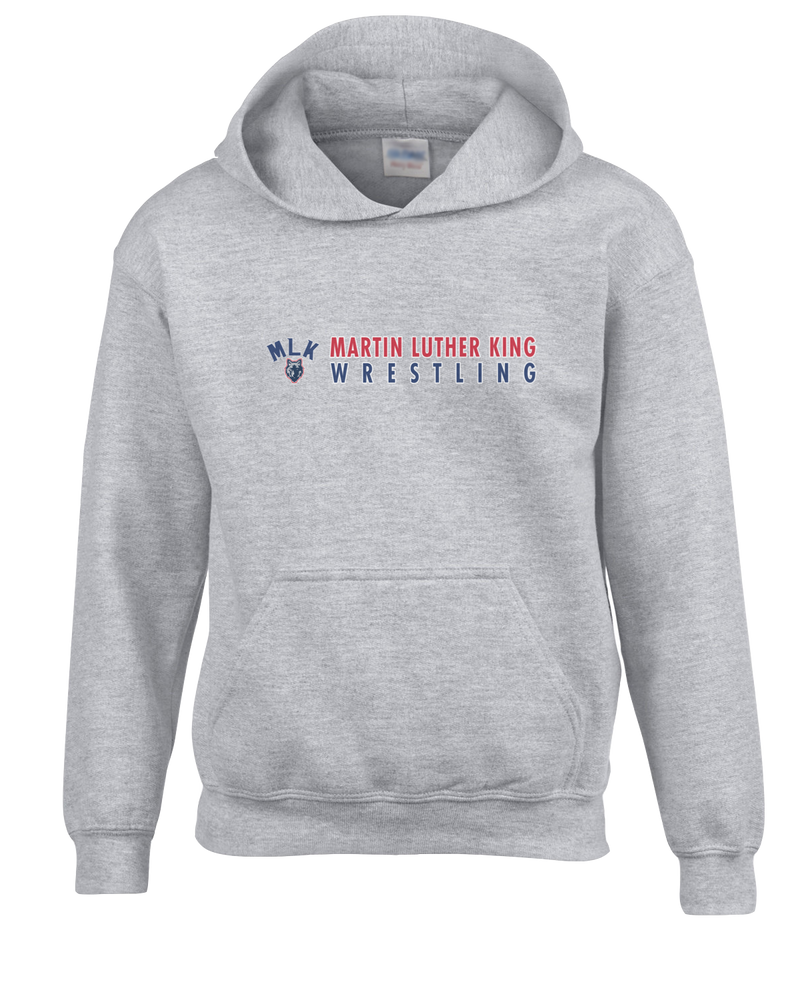 MLK HS  Wrestling Basic - Youth Hoodie