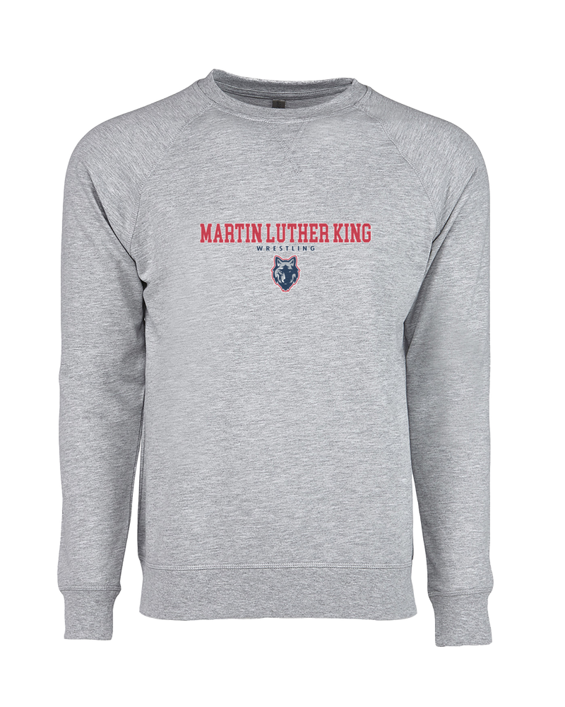 MLK HS  Wrestling Block - Crewneck Sweatshirt