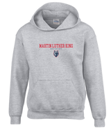 MLK HS  Wrestling Block - Cotton Hoodie