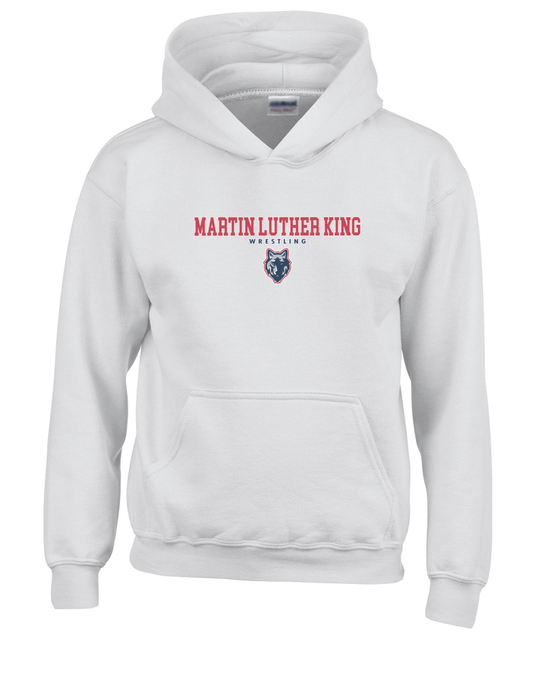 MLK HS  Wrestling Block - Cotton Hoodie