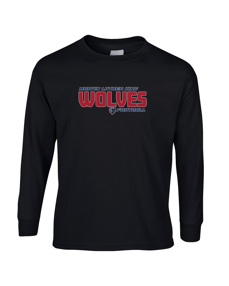 MLK HS Football Bold - Mens Cotton Long Sleeve