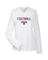 MLK HS Football Cut - Womens Performance Long Sleeve