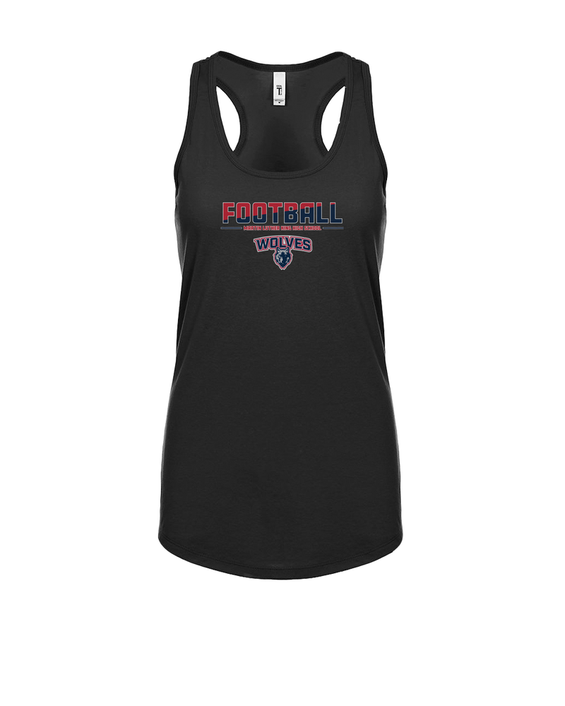 MLK HS Football Cut - Womens Tank Top