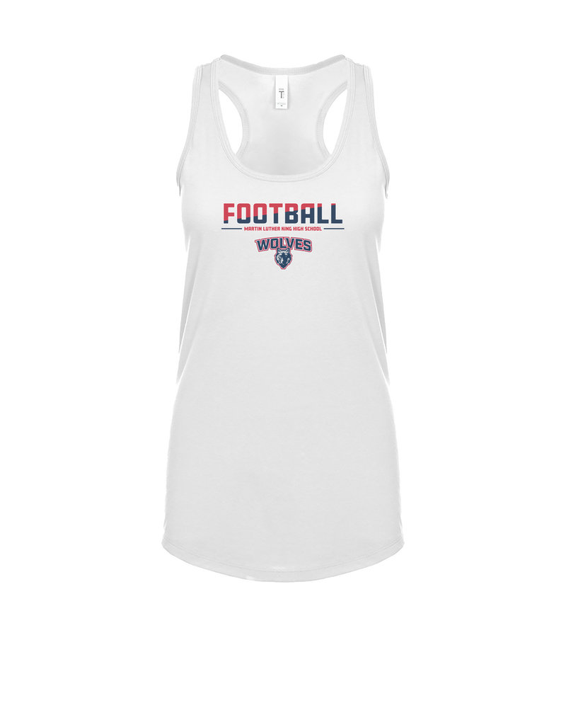 MLK HS Football Cut - Womens Tank Top