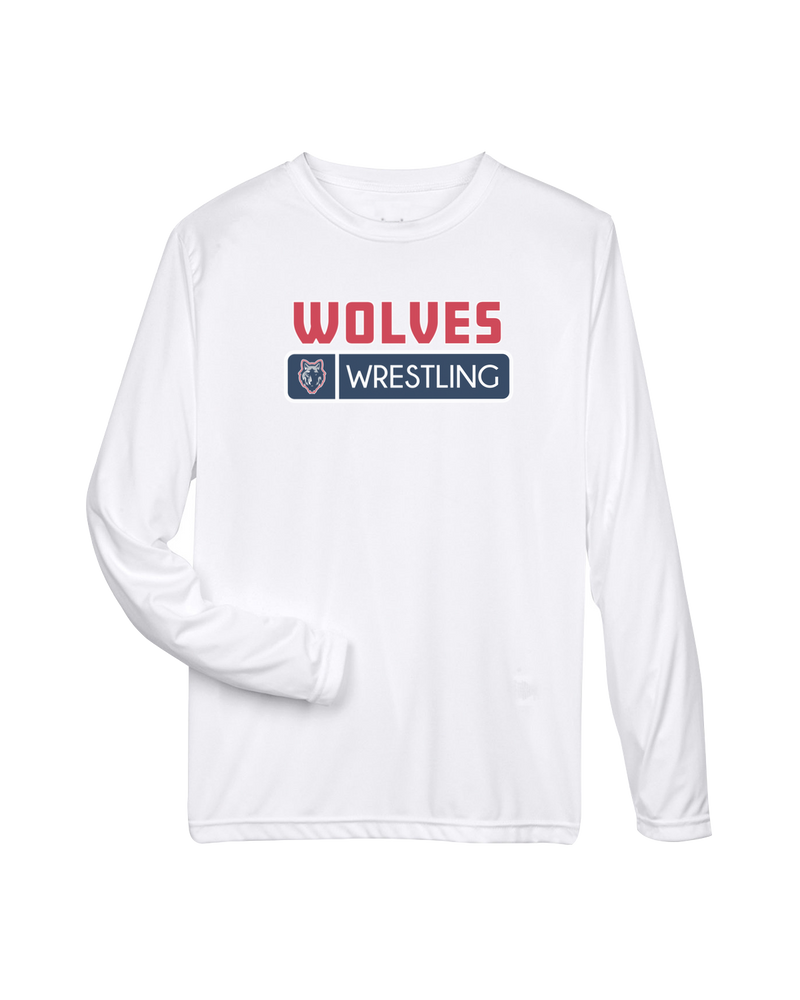 MLK HS  Wrestling Pennant - Performance Long Sleeve