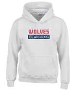 MLK HS  Wrestling Pennant - Cotton Hoodie