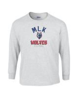 MLK HS Football Shadow - Mens Cotton Long Sleeve