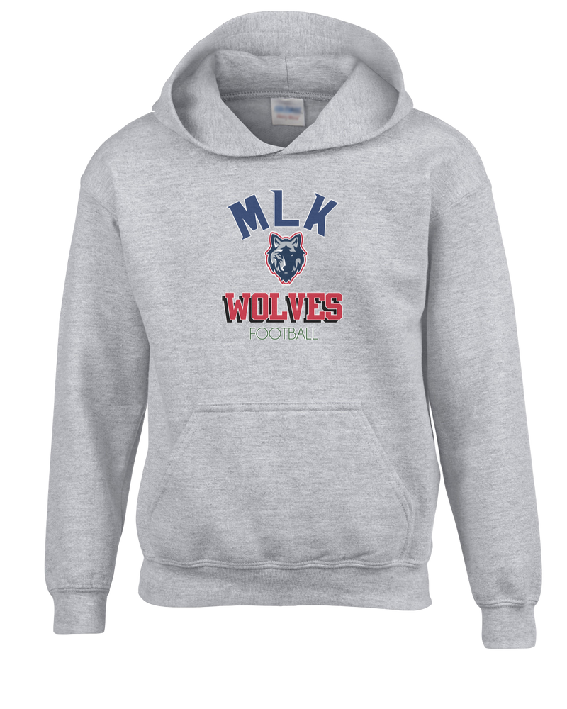 MLK HS Football Shadow - Youth Hoodie