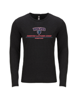 MLK HS  Wrestling Split - Tri Blend Long Sleeve