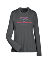 MLK HS  Wrestling Split - Womens Performance Long Sleeve