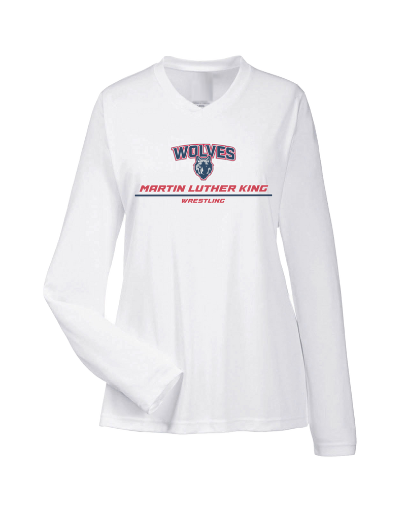 MLK HS  Wrestling Split - Womens Performance Long Sleeve