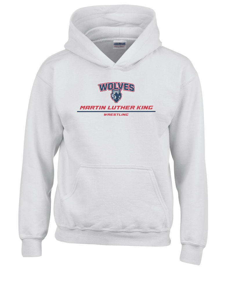 MLK HS  Wrestling Split - Youth Hoodie