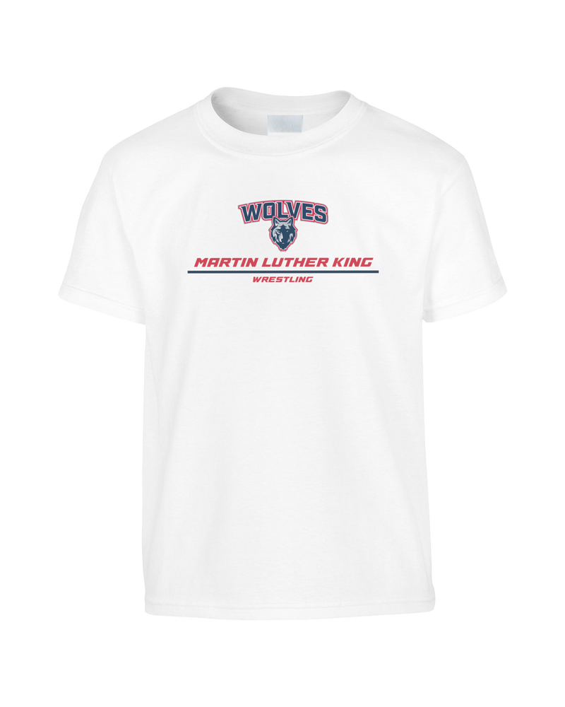 MLK HS  Wrestling Split - Youth T-Shirt