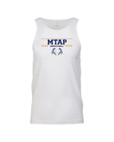 More Than Athletics Prep School Basketball MTAP Border - Mens Tank Top
