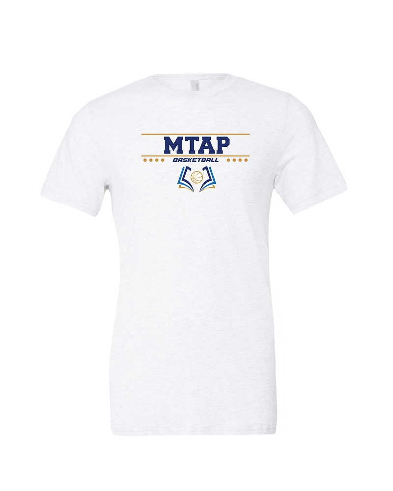 More Than Athletics Prep School Basketball MTAP Border - Mens Tri Blend Shirt