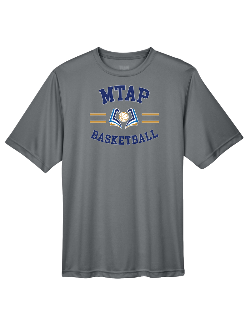 More Than Athletics Prep School Basketball MTAP Curve - Performance T-Shirt