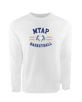 More Than Athletics Prep School Basketball MTAP Curve - Crewneck Sweatshirt